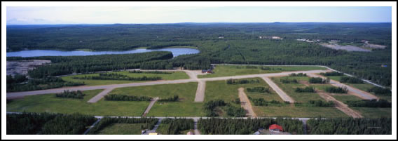 Aerial view of Scooter's Airpark